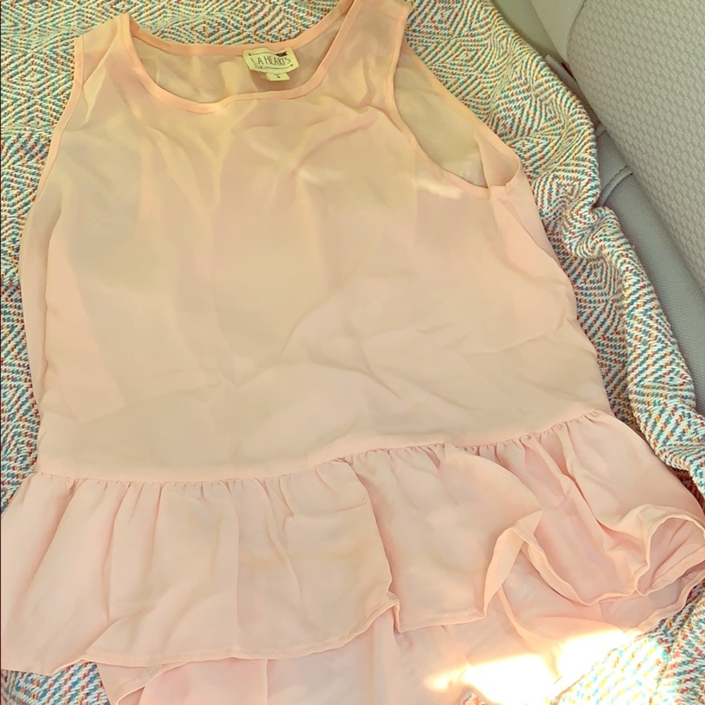 Baby pink PacSun blouse